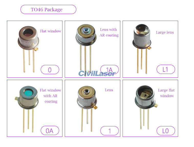 400-1700nm 1mm photodiode